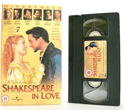 Shakespeare In Love Vost Vhs Paltrow Gwyneth Fiennes Joseph