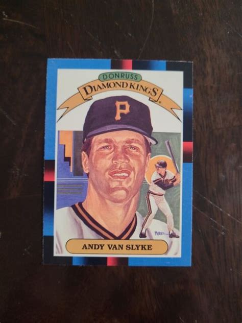 1988 Donruss Diamond Kings 18 Andy Van Slyke For Sale Online EBay