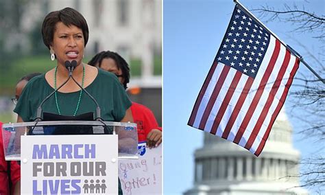 Mayor Of Washington Dc Adds 51st Star To American Flags Flying Above