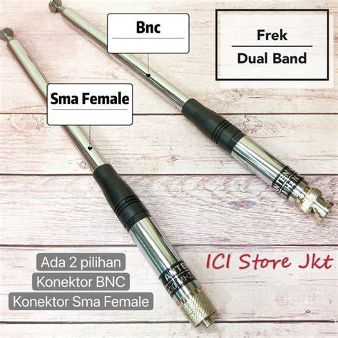 Jual Antena Ht Super Stik Frek Dual Band Panjang Cm Di Lapak Ici