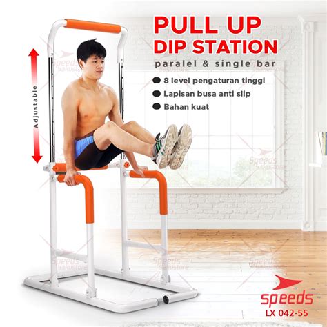 Speeds Chin Up Hanging Bar Pull Up Bar Adujstable Portable Power Tower