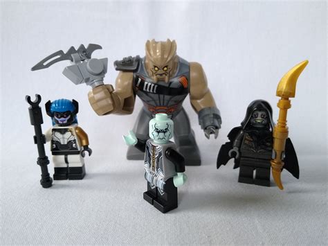 LEGO Marvel 76108 Cull Obsidian Big Mini Figure With Weapon ...