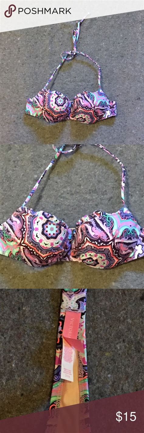 Victoria S Secret Paisley Bikini Top Paisley Bikini Bikinis Bikini Tops