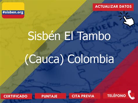 Sisb N El Tambo Cauca Colombia Sisben Colombia