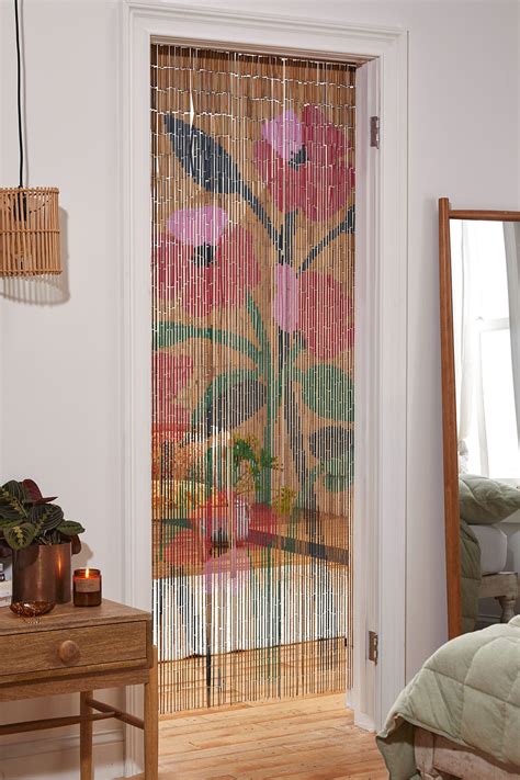 Wella Poppy Beaded Bamboo Curtain Bamboo Beaded Curtains Bamboo