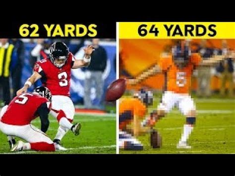 Longest Field Goals In Nfl History Youtube