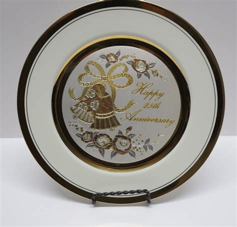 Chokin Limited Edition 25th Anniversary Plate By Yoshinobu Hara Vintage