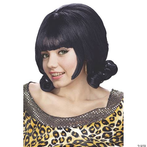 Black Flip Wig Halloween Express