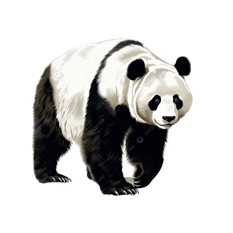 how to draw a easy panda bear 6