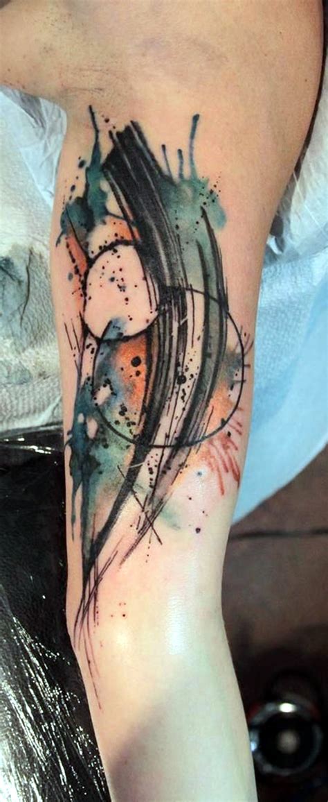 40 Incredibly Artistic Abstract Tattoo Designs Bored Art