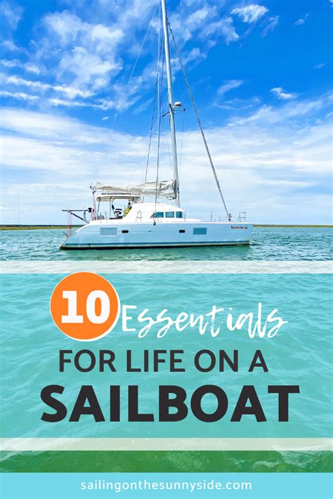 There Are Certain Necessities When You Live On A Sailboat After The