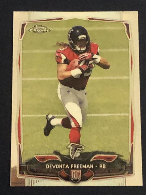 Devonta Freeman Topps Chrome Rookie Inserts Falcons New York