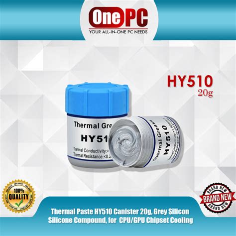 Thermal Paste Hy Canister G Grey Silicon Silicone Compound For