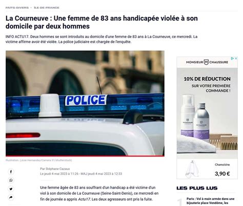 Actu On Twitter Bonsoir Le Parisien Cette Sordide Affaire La