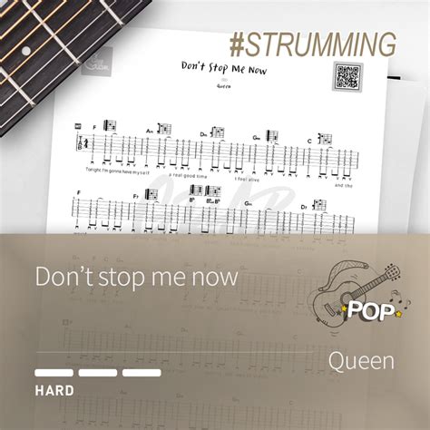 Don’t Stop Me Now Queen Grab The Guitar Tab Sheet Music