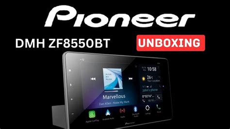 Pioneer Dmh Zf Bt Unboxing Amazon Unboxing Audio System Youtube