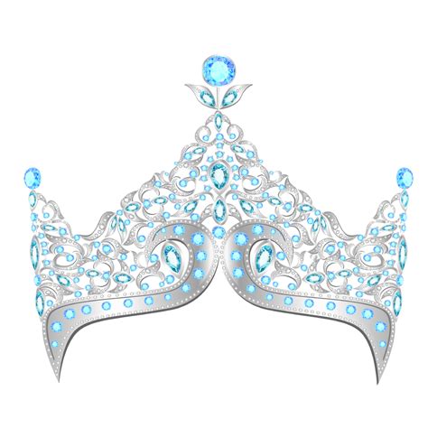 Silver crown png