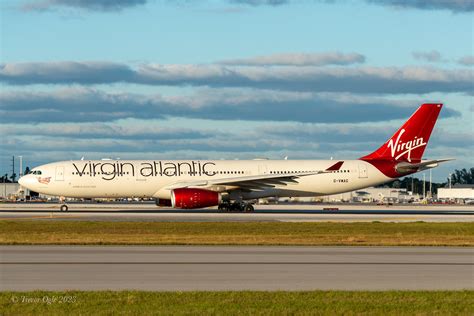 5166wm Virgin A330 Taxiing To Runway 8R At MIA Trevor Ogle Flickr