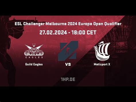 GUILD EAGLES VS MERTIZPORT ESL CHALLENGER MELBOURNE GJIRAFA50 YouTube