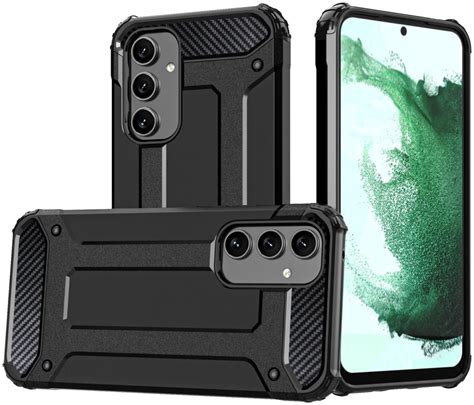 Samsung Galaxy A Hoesje Shock Proof Hybride Back Cover Zwart Gsmpunt Nl