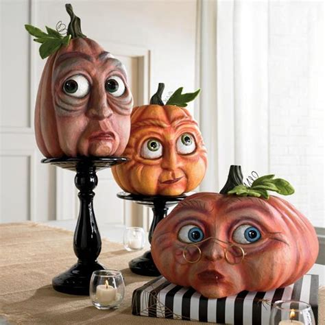 Bumpkin Halloween Expressive Pumpkin Decor In 2023 Pumpkin Halloween