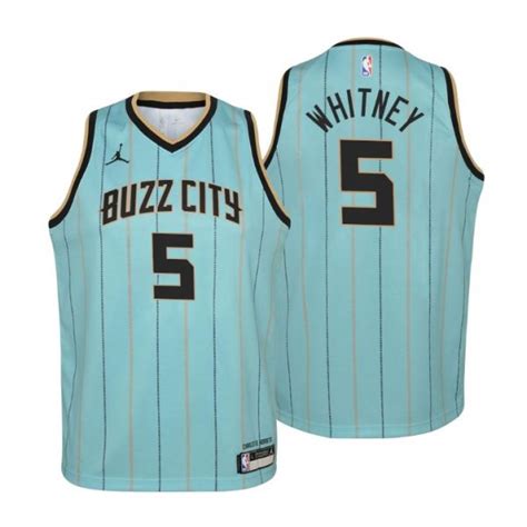 Maillot Basket Charlotte Hornets Kahlil Whitney No City Edition Mint