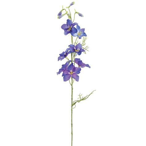 25 Delphinium Spray Blue Artificial 12 Pieces Silk Flower Depot