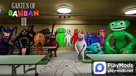 تحميل برنامج Garten of Banban 3 Mobile Mod Apk Android مجانا