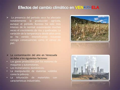 Condiciones Ambietales Y Climaticas Que Afectan A Venezuela Ppt