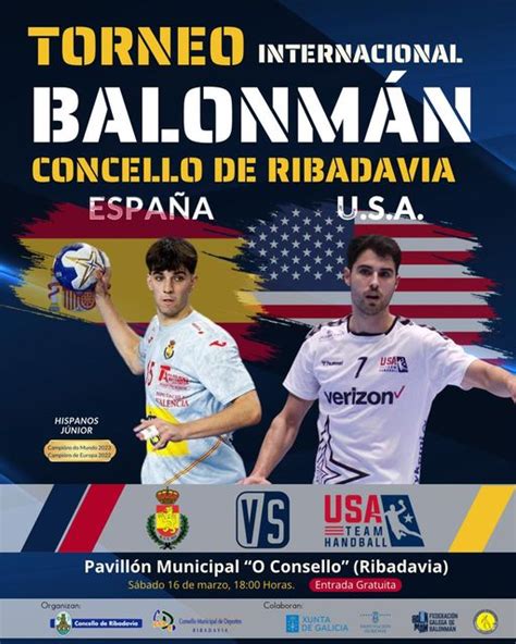 Torneo Internacional De Balonmano Turismo Ribadavia Oficina De