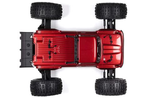 ARRMA 1 10 Outcast 4x4 BLX 4S Brushless RC Stunt Truck RTR Red