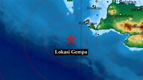 Gempa Banten Guncang Di Laut Pagi Ini Senin 22 Agustus 2022 Info Bmkg