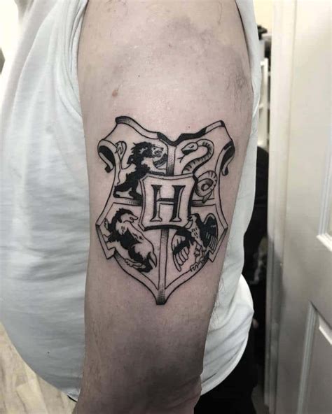 Hogwarts Crest Tattoo