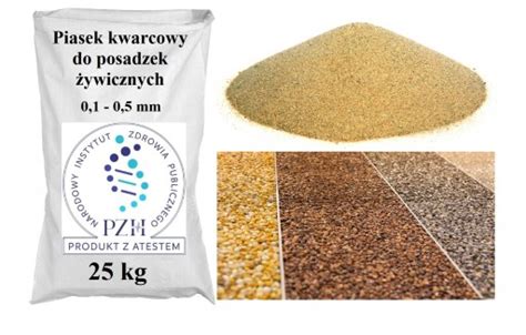 Piasek Kwarcowy Do Posadzek Ywicznych Kg Cena Opinie