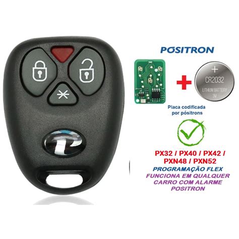 Controle Alarme Positron Modelo Px Serve Para Toda Linha Shopee Brasil