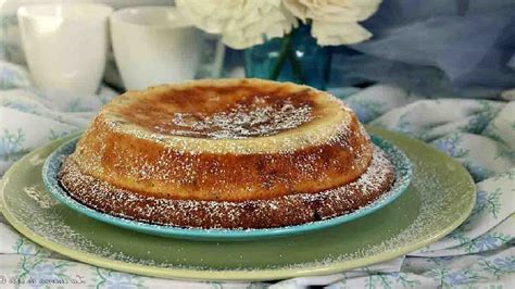 Gâteau à la ricotta aux noix et aux pépites de chocolat un dessert