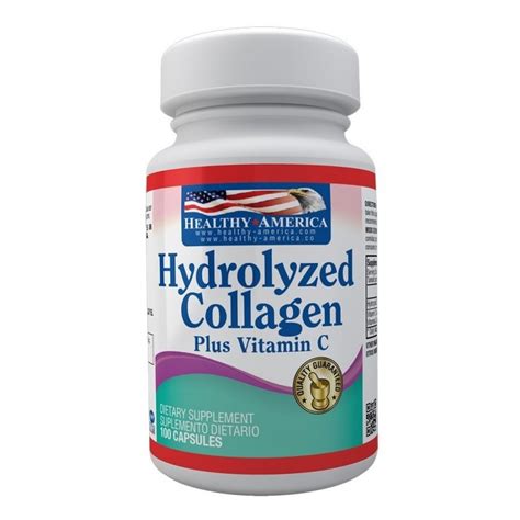 Hydrolized Collagen Plus Vit C X100 Cap Healthy America