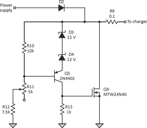 Battery Simulator Circuit Diagram