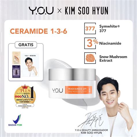 Jual YOU Radiance Up Skin Barrier Moisturizer And Brightening Cream