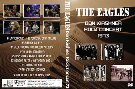 Dvd Concert Th Power By Deer 5001 The Eagles 1973 Don Kishner Rock Concert With Linda