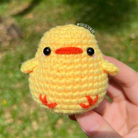 FREE Chubby Chick Pattern Crochet Pattern Ribblr