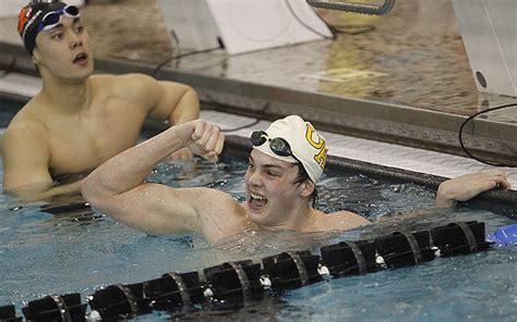 How did central Ohio fare in Division I boys state swimming?