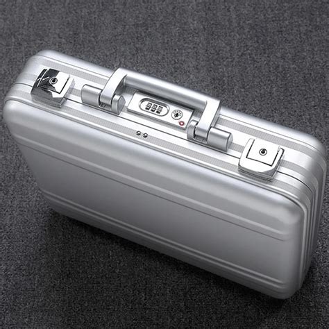 Portable Aluminum Alloy Suitcase Toolbox Business Waterproof Travel