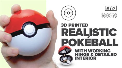 How to Make a Realistic 3D Printed Pokéball Make Do