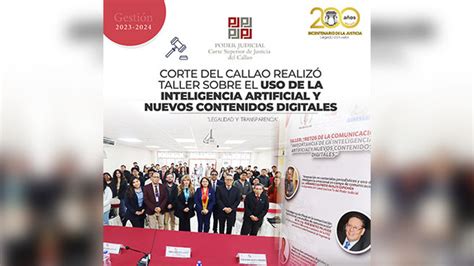 Corte Superior del Callao realizó taller sobre el uso de la