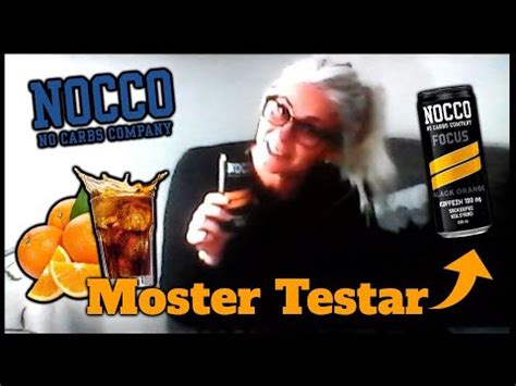 Moster Testar Nocco Black Orange Focus Youtube