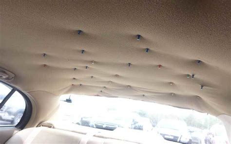 How To Fix A Sagging Headliner