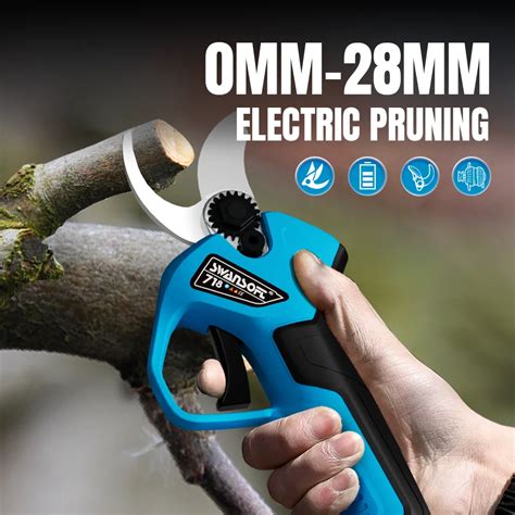 Swansoft Mm V Cordless Pruner Lithium Ion Pruning Shear