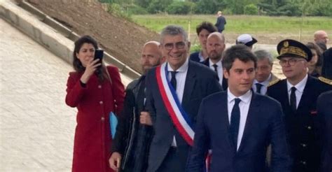 Gabriel Attal Inaugure Le Pont De Cam Lat