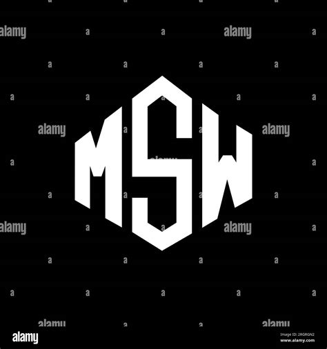 Msw Logo Design Hi Res Stock Photography And Images Alamy